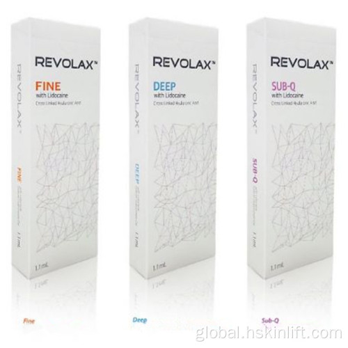 Hyaluronic Acid Injections For Eyes CE Revolax hyaluronic acid filler injection for lips Supplier